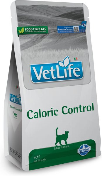 FARMINA VET LIFE Caloric Control Feline Dry Cat Food 11 lb bag