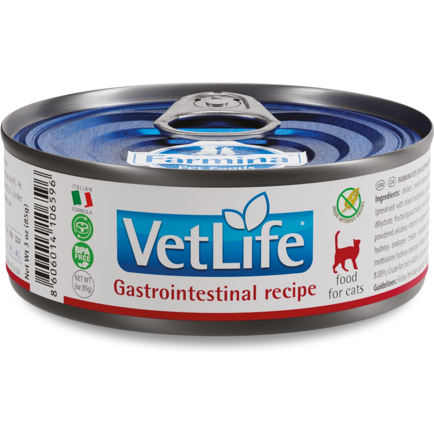 FARMINA VET LIFE Cat Gastrointestinal Recipe Wet Cat Food 3 oz