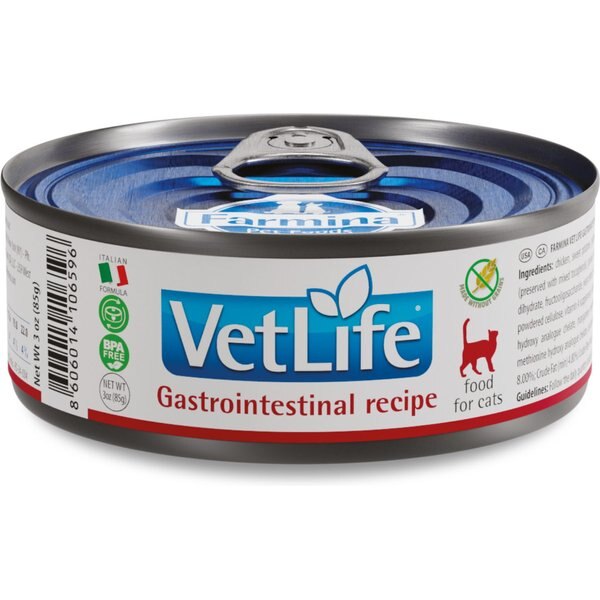 FARMINA VET LIFE Cat Gastrointestinal Recipe Wet Cat Food, 3oz can