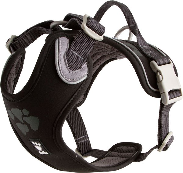 HURTTA Weekend Warrior Dog Harness, Raven, 32-39-in