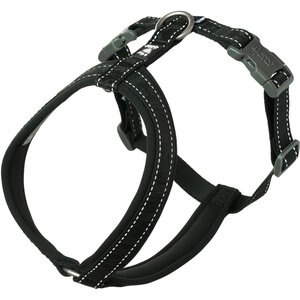 Hurtta Casual Dog Y-harness ECO, Raven, 12-14-in