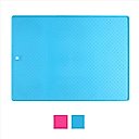 Dexas Popware for Pets Pet Bowl Grippmat, Blue, Large