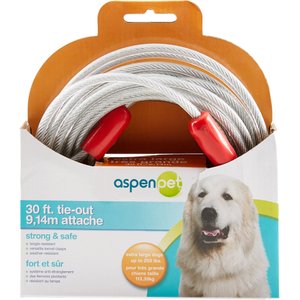 Aspen Pet X-Large Tie-Out Cable, 30-ft