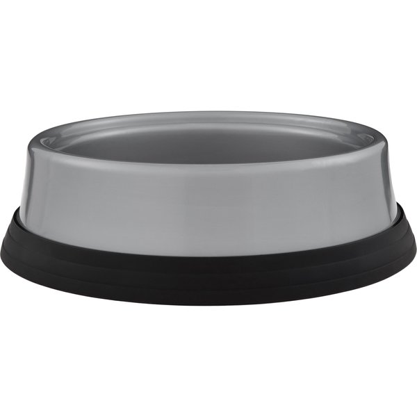 Small Plastic Framed Double Diner Pet Bowl in Stainless Steel - Bed Bath &  Beyond - 38330654