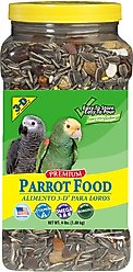 3-D Parrot Food, 4-lb jar
