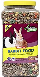 3-D Rabbit Food, 4.5-lb jar