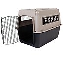 Petmate Ultra Vari Dog & Cat Kennel, Taupe/Black, 36-in