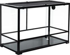 REPTI ZOO 67-gal Full Tempered Glass Reptile Terrarium, Black slide 2 of 6
