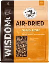 Earth Animal Wisdom Air-Dried Chicken Recipe Premium Natural Dog Food, 2-lb bag