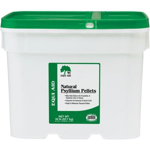Farnam Equi Aid Natural Psyllium Fiber Pellets Horse Supplement, 50-lb tub