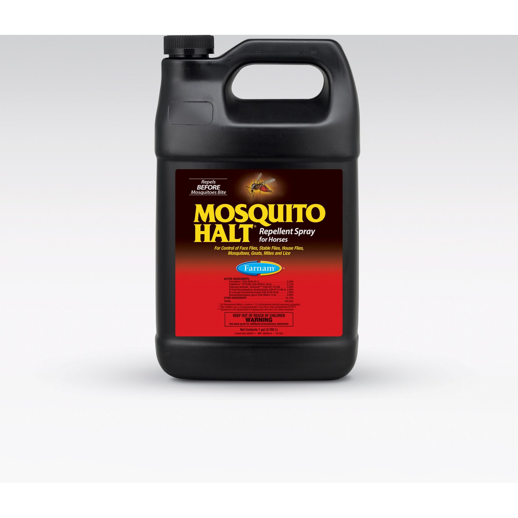 Farnam Mosquito Halt Spray Horse Insect Repellant 1 Gal Bottle