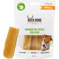 Buck Bone Organics Yak Chew Small Dog Treats, 4 count