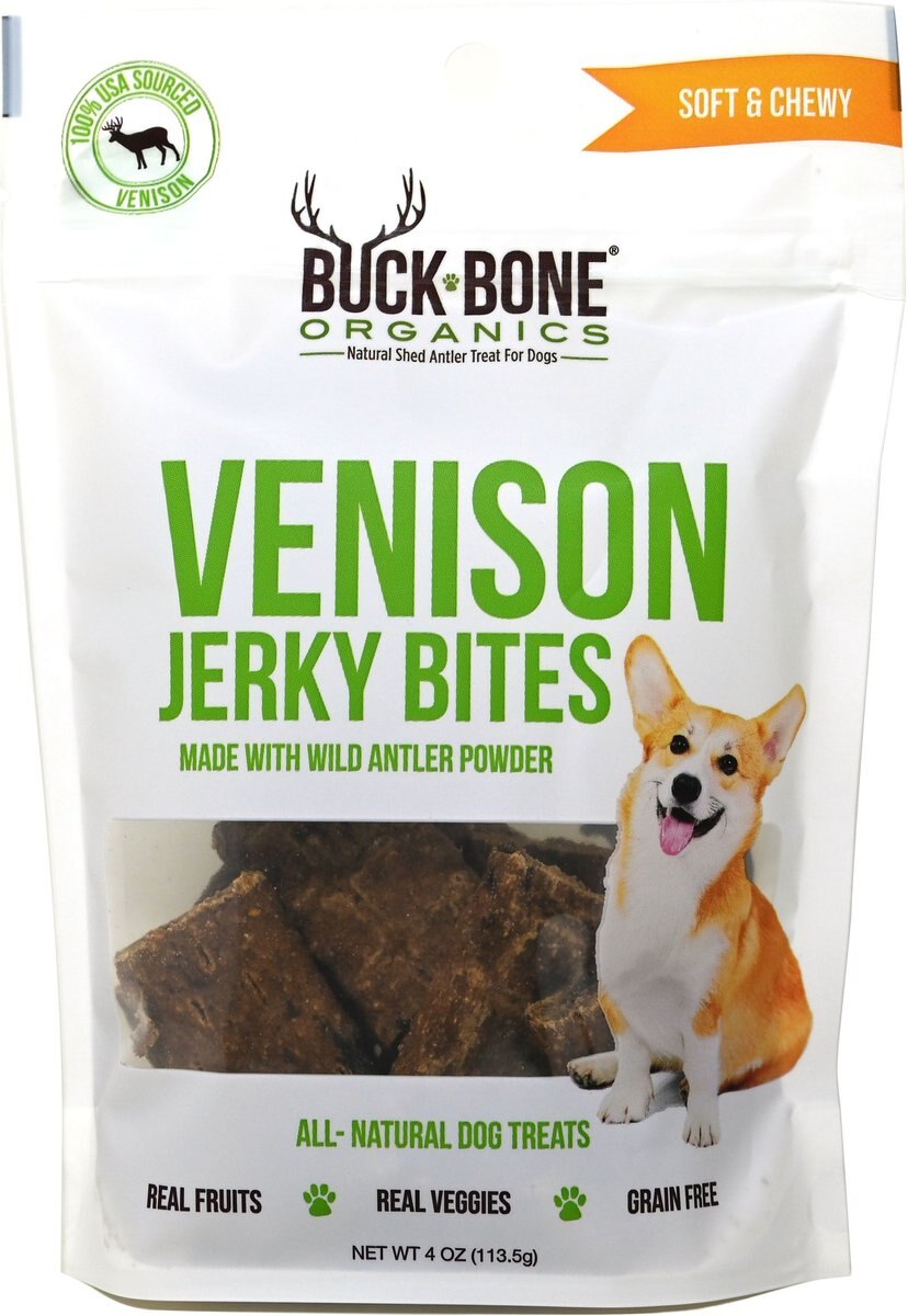The Real Meat Company 95% Chicken & Venison Jerky Bitz Dog Treats