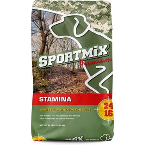 SPORTMiX Premium Stamina 24/18 Adult Dry Dog Food, 50-lb bag