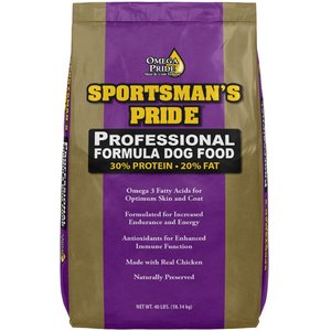 Sportsman's Pride Professional 30/20 Formula Adult Dog Food, 40-lb bag