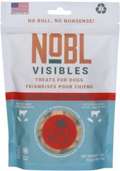NOBL Visibles Beef Liver Recipe Dog Treat, 1.5-oz bag