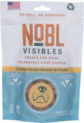 NOBL Visibles Chicken Liver Recipe Dog Treat, 1.5-oz bag