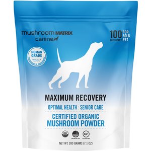 Canine Matrix Maximum Recovery Restorative Care Senior Support Dog Supplement, 7.1-oz tub