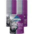 Blue Buffalo Wilderness Trail Toppers Wild Cuts Chunky Beef Bites in Hearty Gravy Grain-Free Dog Food Topper, 3-oz, case of 24