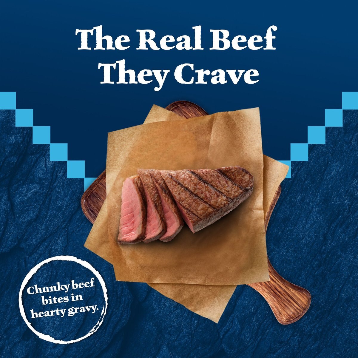 BLUE BUFFALO Wilderness Trail Toppers Wild Cuts Chunky Beef Bites in