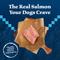 Show in main carousel: Blue Buffalo Wilderness Trail Toppers Wild Cuts Chunky Salmon Bites in Hearty Gravy Grain-Free Dog Food Topper, 3-oz, case of 24 slide 4 of 12