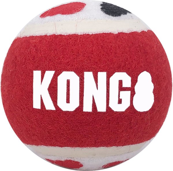 KONG Signature Balls Dog Toy, 4 count, Medium slide 1 of 4