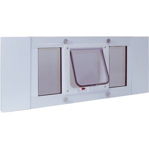 Ideal Pet Products Sash Window Flap Cat Door, 33-38 inches