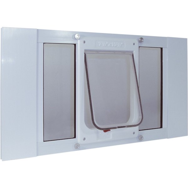 CAT MATE Elite Super Selective I.D. Disc Cat Flap, White