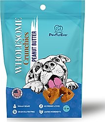PawFurEver Peanut Butter Grain-Free & Gluten Free Dog Treats, 12-oz bag slide 1 of 7