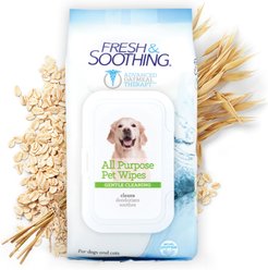 Naturel Promise Fresh & Soothing All Purpose Dog Wipes, 50 count