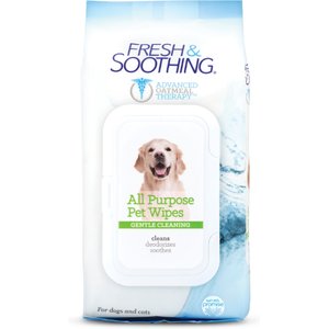 Naturel Promise Fresh & Soothing All Purpose Dog Wipes, 50 count