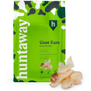 Huntaway Goat Ears Chews Dog Treats, 3 count