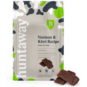 Huntaway Venison & Kiwi Recipe Grain-Free Soft & Chewy Dog Treats, 4-oz bag