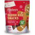 Finley's Barkery Sleigh Ride Snacks Gingerbread Person Duck Recipe Soft Chew Dog Treats, 6-oz bag