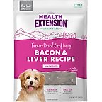 Health Extension Bully Puffs Grain-Free Bacon & Liver Dog Treats, 5-oz bag