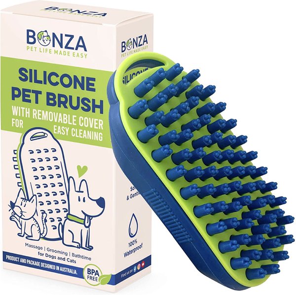 Bonza Dog & Cat Massage Brush slide 1 of 9