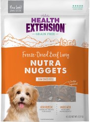 Health Extension Nutra Drops Nuggets Grain-Free Dog Treats, 4-oz bag