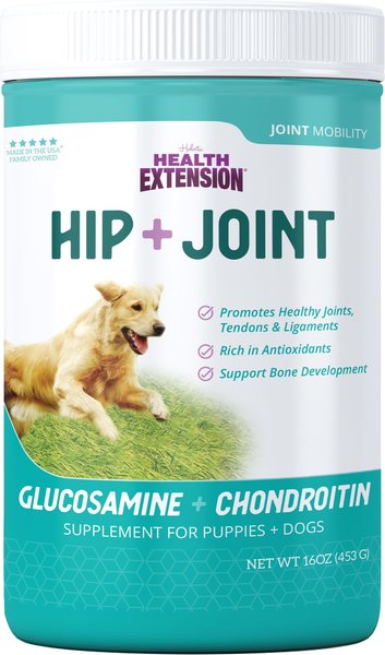 Health Extension Joint Mobility Powder Dog Supplement, 1-lb jar slide 1 of 8