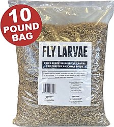 Fickle Fowl Bag Fly Larvae Farm Treat, 10-lb bag slide 1 of 5