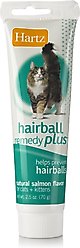 Hartz Hairball Remedy Plus Salmon Flavor Paste for Cats & Kittens, 2.5-oz tube