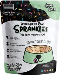 Sprankles Lamb Liver Grain-Free Freeze-Dried Cat & Dog Treat, 12-oz bag slide 1 of 8