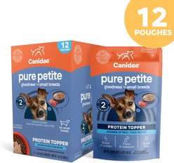 CANIDAE PURE Petite Protein Chunks of Real Tuna Recipe in Gravy Dog Food Topper, 8.4-oz box slide 2 of 8