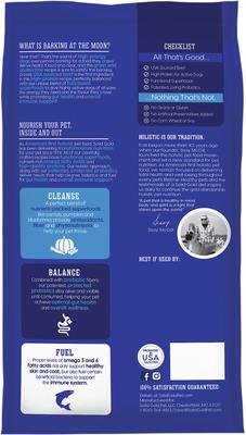 Show full view: Solid Gold Barking at the Moon High Protein Grain-Free Beef, Eggs & Peas Dry Dog Food, 24-lb bag slide 4 of 12