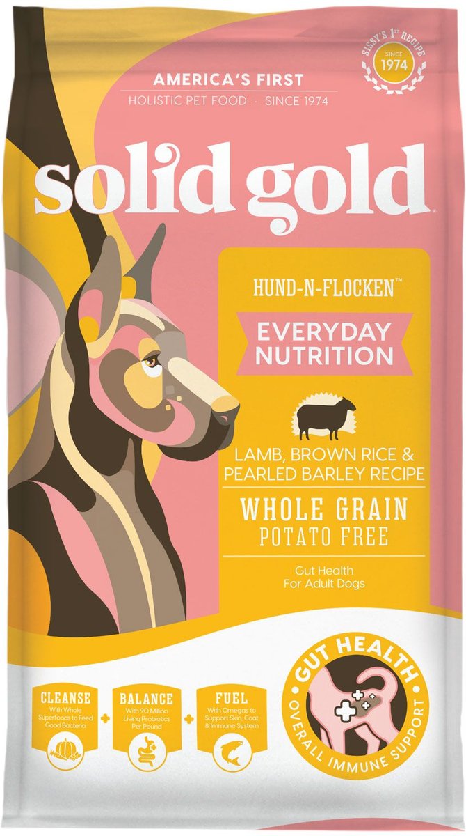 Solid gold sale lamb dog food