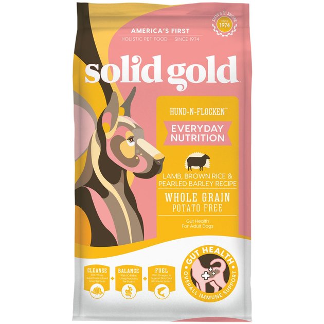 Solid Gold Real Lamb, Brown Rice & Pearled Barley Recipe Whole Grain Dry Dog Food