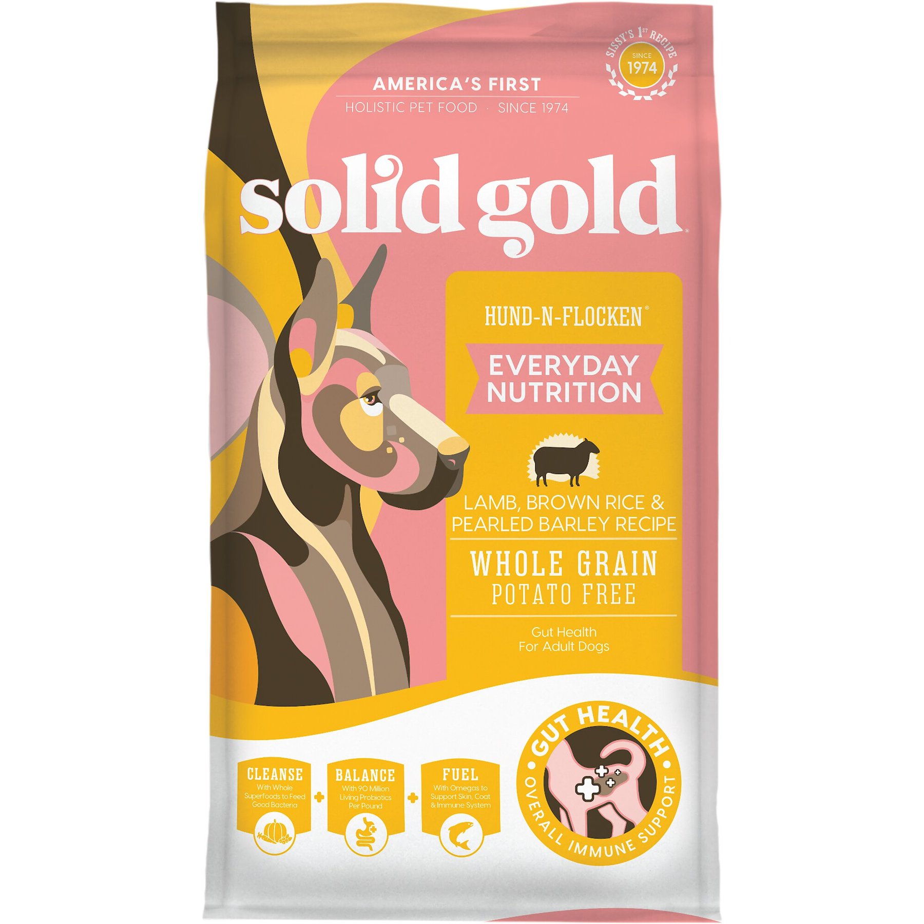 Solid gold small fashion breed