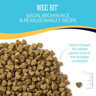 Show full view: Solid Gold Wee Bit Bison & Brown Rice Recipe with Pearled Barley Small Breed Dry Dog Food, 4-lb bag slide 6 of 11