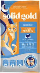 Solid Gold Indigo Moon with Chicken & Eggs Grain-Free High Protein Dry Cat Food, 12-lb bag