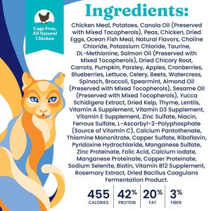 Solid Gold Indigo Moon with Chicken & Eggs Grain-Free High Protein Dry Cat Food, 12-lb bag