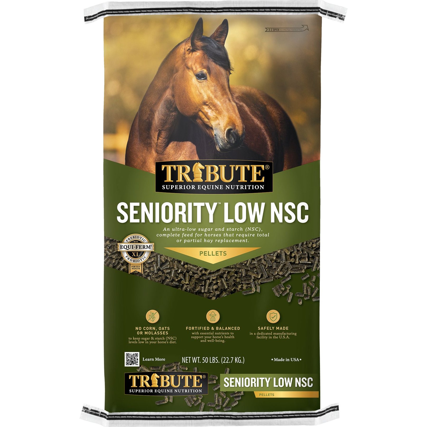 TRIBUTE EQUINE NUTRITION Constant Comfort Plus Gut Health Horse Supplement,  40-lbs bag 